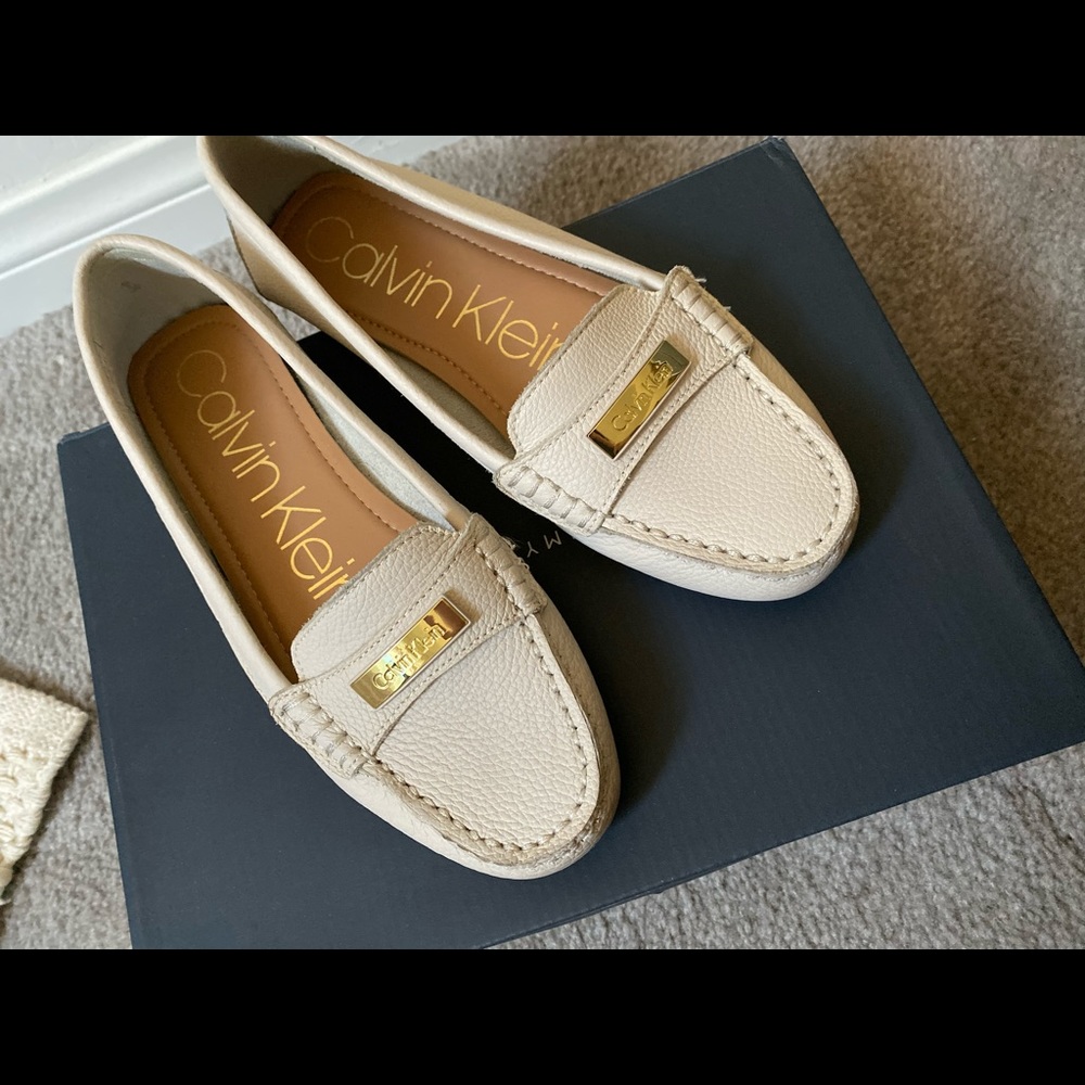 White Loafers - Calvin Klein